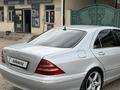 Mercedes-Benz S 320 1999 годаүшін3 300 000 тг. в Тараз – фото 7