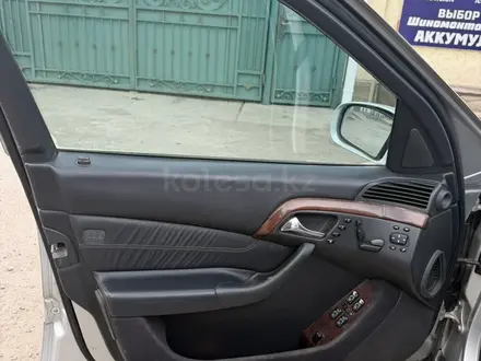 Mercedes-Benz S 320 1999 года за 3 300 000 тг. в Тараз – фото 9