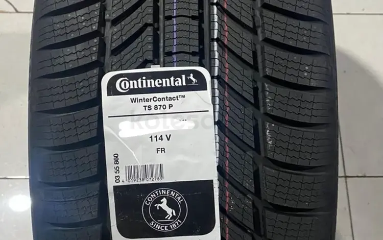 275/40/21 и 315/35/21 Continental Winter Contact TS870 за 1 250 000 тг. в Астана
