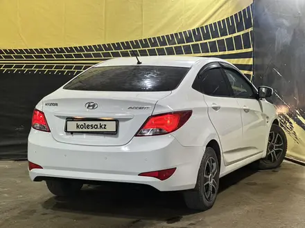 Hyundai Accent 2015 года за 5 350 000 тг. в Актобе – фото 4