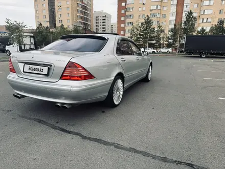 Mercedes-Benz S 500 2003 года за 4 500 000 тг. в Астана – фото 11