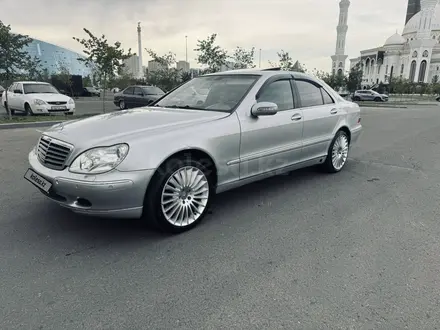Mercedes-Benz S 500 2003 года за 4 500 000 тг. в Астана – фото 6