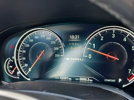 BMW M760 2017 года за 31 000 000 тг. в Астана – фото 21