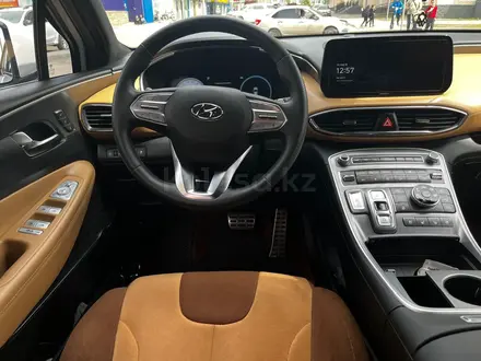 Hyundai Santa Fe 2022 года за 20 500 000 тг. в Караганда – фото 10