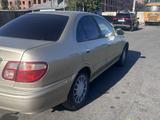 Nissan Bluebird 2002 года за 1 800 000 тг. в Костанай – фото 4