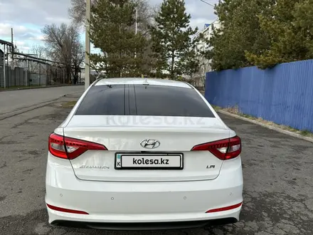 Hyundai Sonata 2016 года за 7 600 000 тг. в Алматы – фото 6