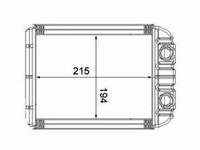 Радиатор отопителя салонаfor12 700 тг. в Шымкент