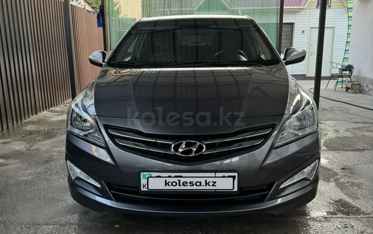 Hyundai Accent 2015 годаfor6 000 000 тг. в Шымкент