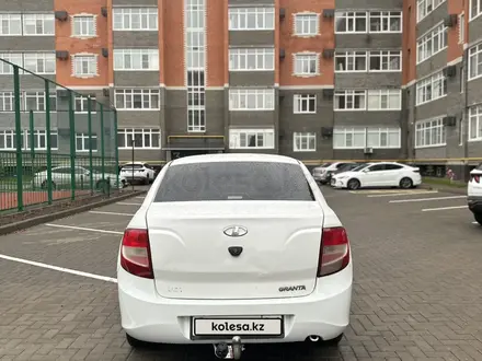 ВАЗ (Lada) Granta 2190 2014 года за 2 150 000 тг. в Актобе – фото 5