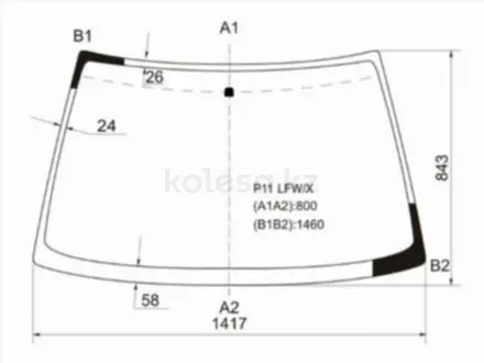 Стекло лобовое за 24 100 тг. в Павлодар