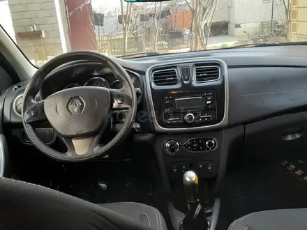 Renault Sandero 2015 года за 3 000 000 тг. в Кентау – фото 9