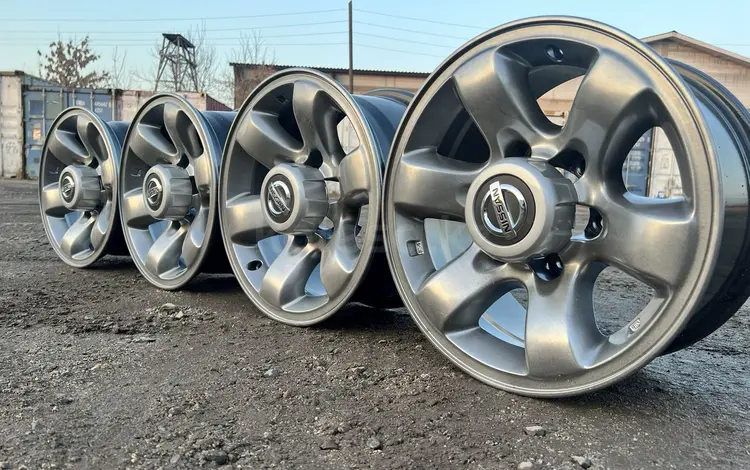 R 16 Nissan original. Ширина 8j et 10. Графит. за 210 000 тг. в Алматы