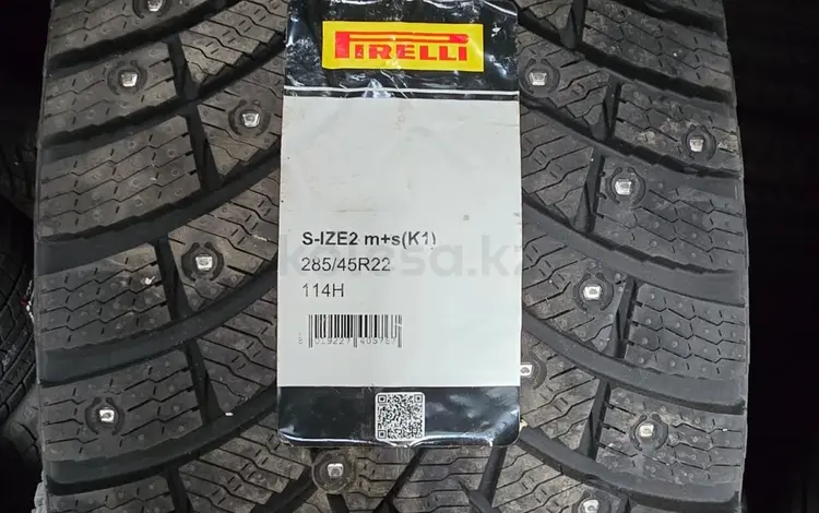 Новая шина Pirelli scorpion ice Zero 2.285/45/R22 шип.for745 000 тг. в Астана