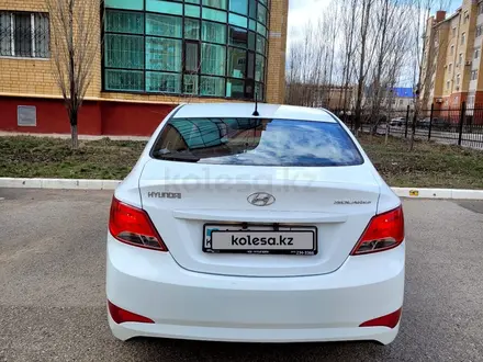 Hyundai Solaris 2015 года за 5 500 000 тг. в Актобе – фото 5