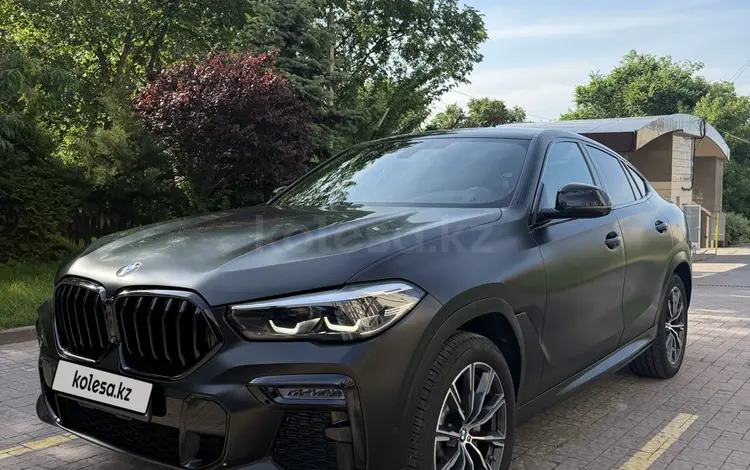 BMW X6 2020 года за 36 500 000 тг. в Алматы