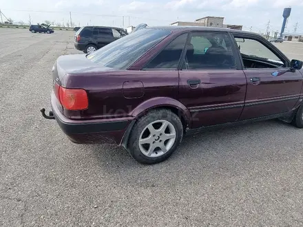 Audi 80 1991 года за 1 780 000 тг. в Тараз – фото 4