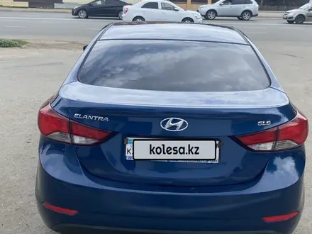 Hyundai Elantra 2016 года за 6 000 000 тг. в Уральск – фото 5