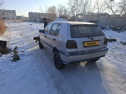 Volkswagen Golf 1993 года за 1 050 000 тг. в Затобольск – фото 3