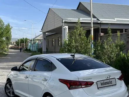 Hyundai Accent 2019 года за 7 800 000 тг. в Туркестан – фото 6