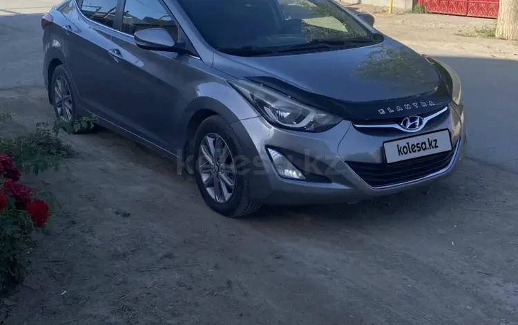 Hyundai Elantra 2014 года за 6 100 000 тг. в Кызылорда