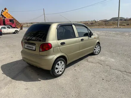 Daewoo Matiz 2007 года за 1 600 000 тг. в Шымкент – фото 6