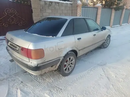 Audi 80 1992 года за 1 100 000 тг. в Астана – фото 2