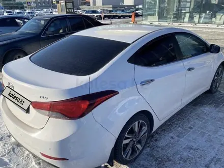 Hyundai Elantra 2014 года за 6 000 000 тг. в Астана – фото 4