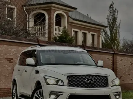 Infiniti QX80 2014 года за 17 400 000 тг. в Шымкент – фото 2