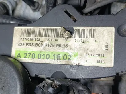 Двигатель M270 1.6 турбо Mercedes A-class B-class 11-20г CLA GLA М270 за 1 000 000 тг. в Караганда – фото 9
