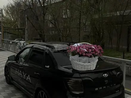ВАЗ (Lada) Granta 2190 2015 года за 3 850 000 тг. в Шымкент – фото 9