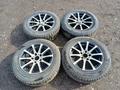 Диски R15 5x114, 3 с зимними шинами. за 80 000 тг. в Алматы – фото 2