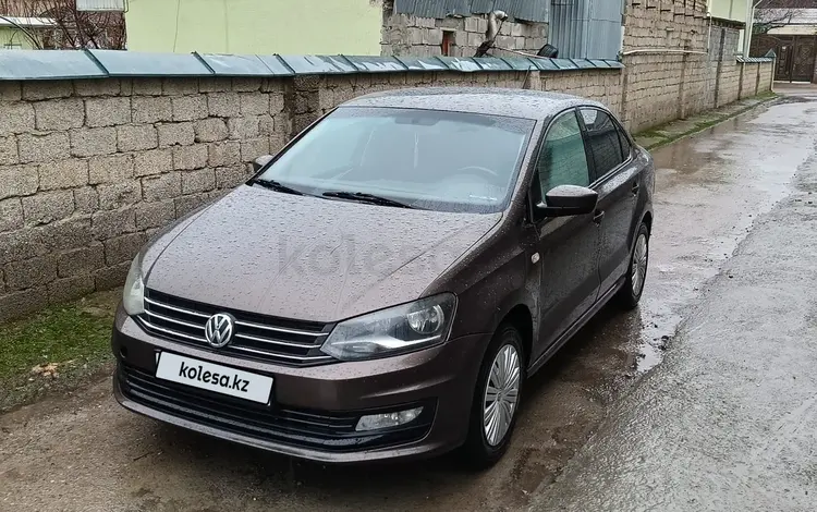 Volkswagen Polo 2015 года за 3 700 000 тг. в Шымкент