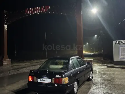 Audi 80 1991 года за 650 000 тг. в Тараз – фото 5