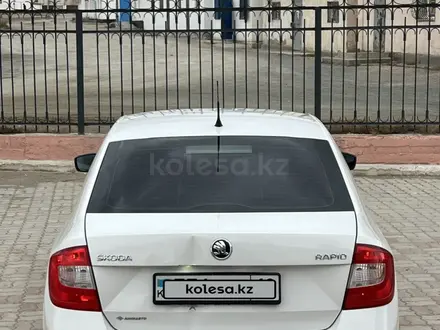 Skoda Rapid 2015 года за 5 000 000 тг. в Актау – фото 5