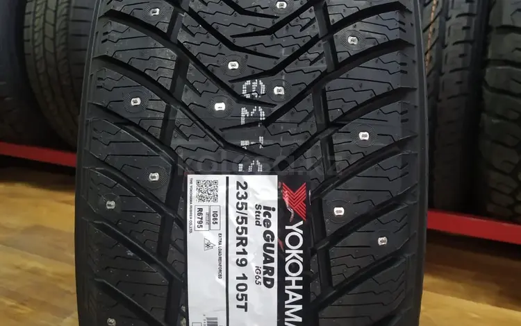235-55-19 Yokohama ice Guard iG65 за 73 000 тг. в Алматы