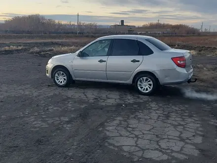 ВАЗ (Lada) Granta 2190 2018 года за 3 100 000 тг. в Карабалык (Карабалыкский р-н) – фото 6