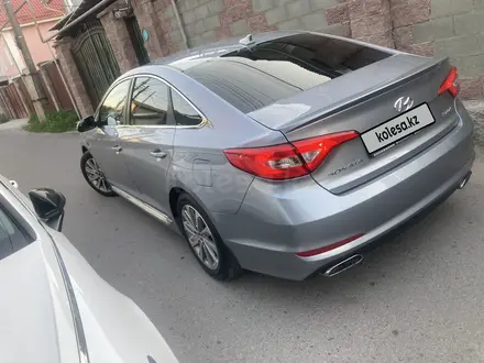 Hyundai Sonata 2016 года за 8 200 000 тг. в Алматы – фото 16