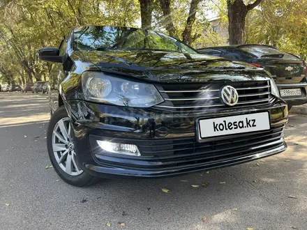 Volkswagen Polo 2017 года за 5 650 000 тг. в Алматы – фото 2