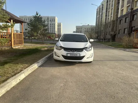 Hyundai Elantra 2015 года за 5 950 000 тг. в Астана – фото 6