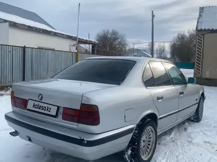 BMW 525 1992 года за 1 900 000 тг. в Шу – фото 4