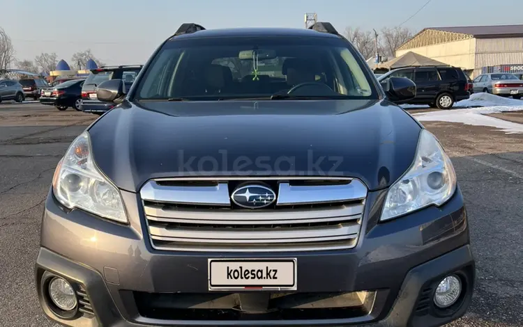 Subaru Outback 2014 годаүшін8 800 000 тг. в Алматы