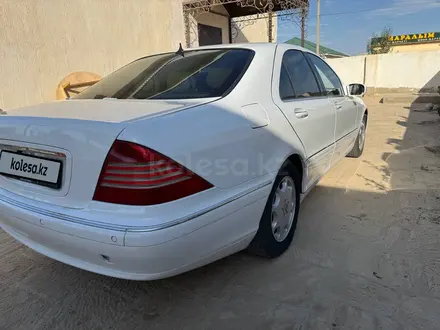 Mercedes-Benz S 320 1998 года за 3 500 000 тг. в Жанаозен – фото 9