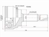Шрус, граната наружняяүшін9 450 тг. в Шымкент