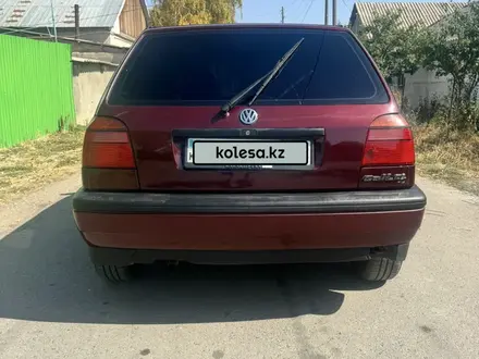 Volkswagen Golf 1992 года за 2 000 000 тг. в Тараз – фото 4