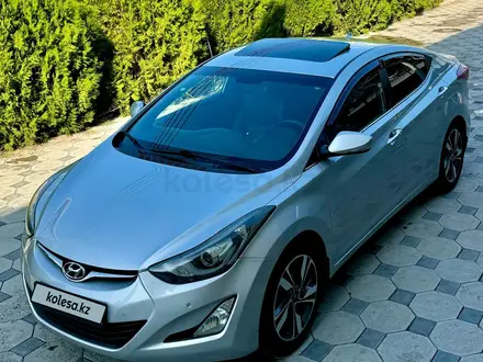 Hyundai Elantra 2014 года за 6 400 000 тг. в Алматы – фото 18