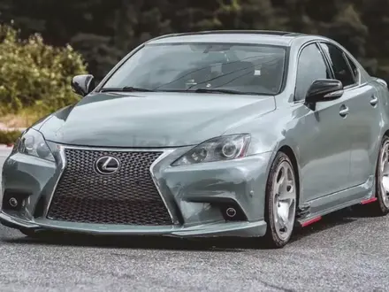 Передний бампер в сборе на Lexus IS 2006-12 дизайн F-sport за 180 000 тг. в Астана – фото 4