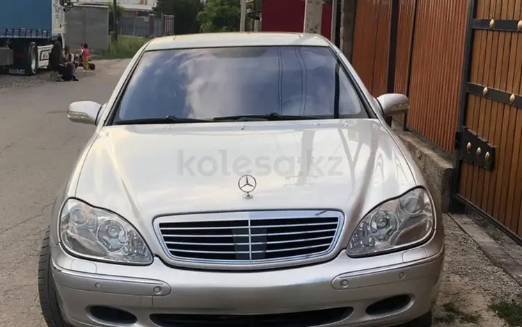 Mercedes-Benz S 500 2002 годаүшін4 800 000 тг. в Алматы