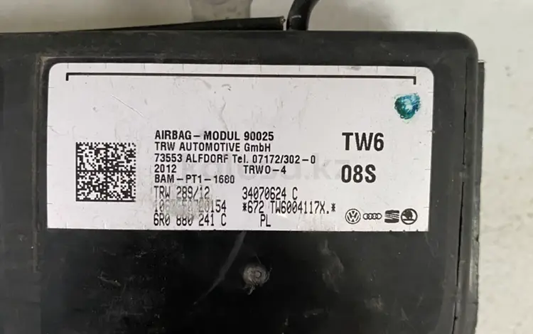 Подушка безопасности боковая (в сиденье) Volkswagen Polo, Amarok, Caddyүшін35 000 тг. в Алматы