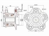 Ступичный узел задний за 13 900 тг. в Талдыкорган