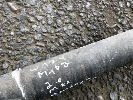 Кардан на w124 мерседес м102 двигатель за 30 000 тг. в Шымкент – фото 2